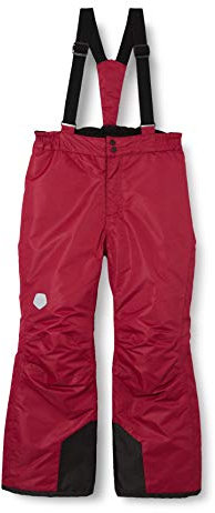 Color Kids Unisex Ski Pants solid Schneehose, Beet Red, 92