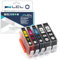 LCL Cartucce d'inchiostro Compatibile 655 655XL (2Nero 1Ciano 1Magenta 1Giallo) Sostituzione per HP Deskjet Ink Advantage 3525 4615 4625 5525 6520 6525