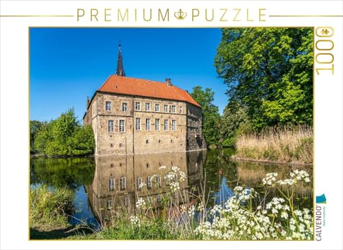 CALVENDO Puzzle Burg Lüdinghausen | 1000 Teile Lege-Größe 64 x 48 cm Foto-Puzzle für glückliche Stunden