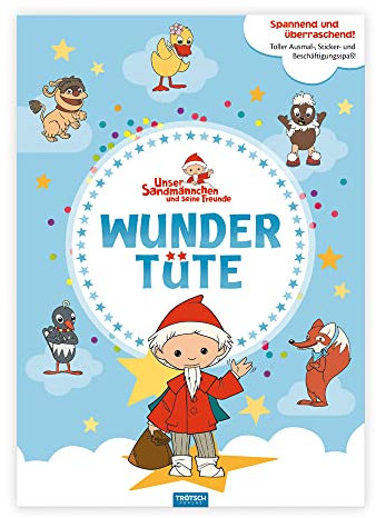 Trötsch Unser Sandmännchen Wundertüte Sandmännchen und Freunde: Überraschungsbox Surprise Bag Kinder Geschenk