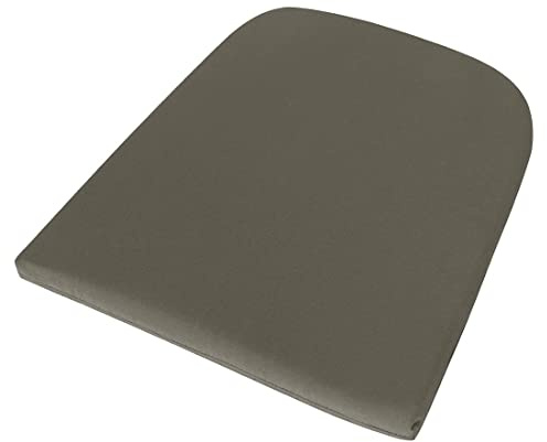 OUTLIV. Polsterauflage, 47x45x6 cm, Baumwolle/Polyester, Anthrazit | Baumwolle/Polyester, gepolstert für Komfort, 47x45x6 cm, Anthrazit, für Garten und Terrasse