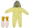 RXYNLL Imkeranzug Bienen-Overall Professioneller Imkeranzug Imkeranzug Kinder Eltern-Kind-Imker-Outfit - Imkerbedarf Imkerhandschuhe…