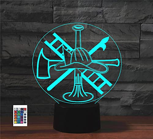 3D Feuerzeug Nachtlichter Fernbedienung 16 Farben Illusion Acryl LED Tisch Nachttisch Lampe Kinder Schlafzimmer Schreibtisch Dekor Geburtstag Geschenke Spielzeug für Kinder