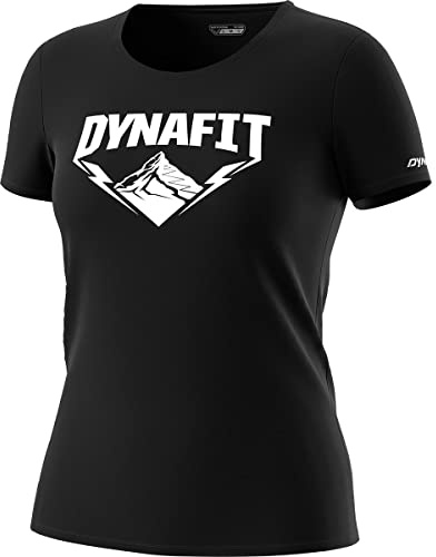 Dynafit Graphic CO S/S Tee T-Shirt, schwarz Out/Hardcore, 44/38 Damen, Schwarz (Blackout/Hardcore), Medium