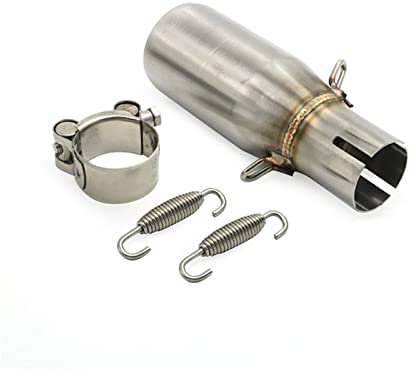 Pot D échappement Silencieux D'échappement Moto Tuyau Liaison Intermédiaire sans Lacet pour Piaggio MP3 125 08-14 pour Beverly 125 300 09-16 X10 125 12-16