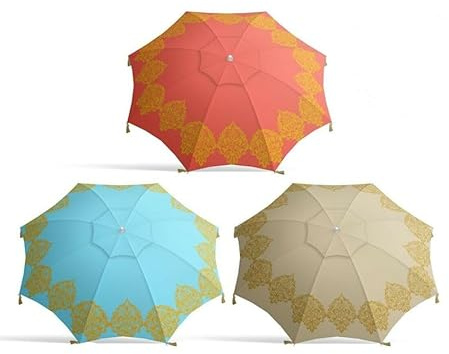 BigBuy Garden Sonnenschirm, mehrfarbig, Standard, bunt, Estándar