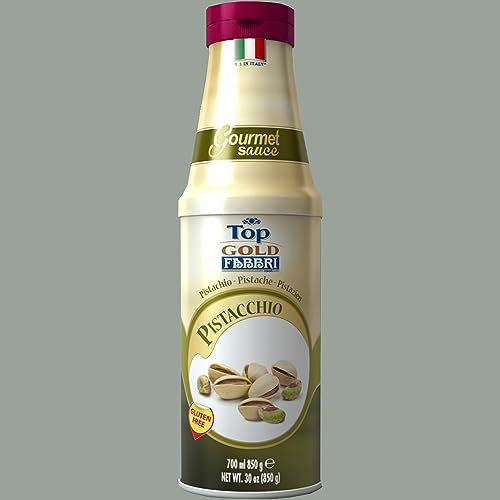 Lucgel Topping al Gusto Pistacchio Gold Salsa Dolce Gourmet Gelati Dessert 850g Fabbri - 1 pezzo -