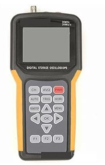 EBAYTV Oscilloscope Oscilloscope de Poche Oscilloscope de Stockage numérique Portable multimètre monocanal 20MHZ sonde 200MS/S