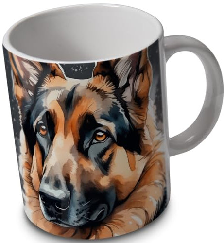 Deutscher Schäferhund Tasse - Geschenk für Hundeliebhaber Elsässer Besitzer