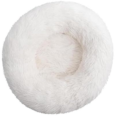 SWZEC Wolke hundebett - Kuscheliges Hundebett Wolke 7 - Das Original (80CM,Weiß)