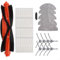 Lot de 19 accessoires de rechange pour Lubluelu pour L20, pour aspirateur robot Honiture V8 Pro, 1 brosse principale, 8 brosses latérales, 4 filtres, 5 chiffons serpillères, 1 brosse de nettoyage