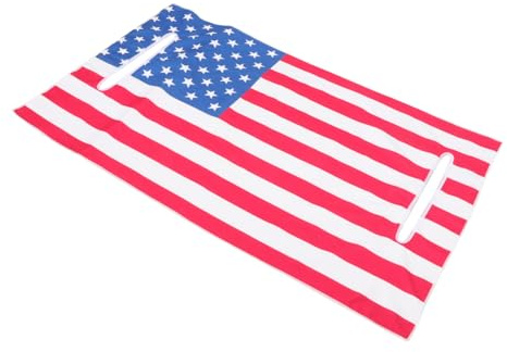 Beatifufu Golfwagen Sitzbezug mit Flaggenmuster, 2-sitzer, Mikrofaser