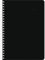 Wochenplaner Balacron schwarz 2026 - Büro-Kalender A5 - Cheftimer - black - Ringbindung - 1 Woche 2 Seiten - 128 Seiten - Zettler