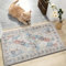 AMEHA Door Mats Outdoor Indoor 40 x 60 cm, Heavy Duty Door Matts Indoor, High Absorbent Non Slip Floor Mat Welcome Entrance Doormats Machine Washable Low Profile Doormat (Coastal)