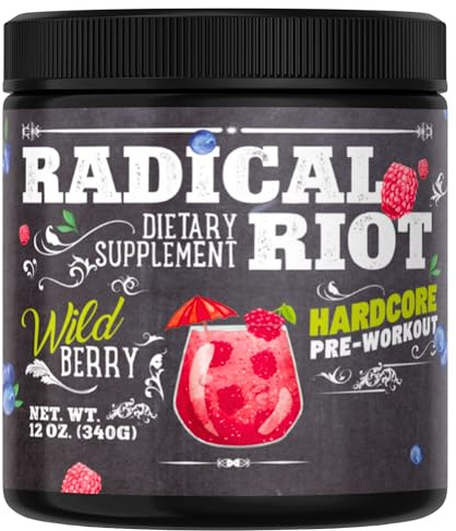 American Supps® PREMIUM Pre Workout Booster [340g] - Wilde Beeren - 300 mg Koffein + Beta Alanin + L Citrullin Malat