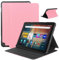 Custodia per tablet da 8 pollici, sottile e morbido TPU posteriore Smart Magnetic Stand Cover protettiva, [Sleep/Wake] (versione 2024/2022/2020) (incompatibile con iPad Samsung TCL 8 pollici), rosa