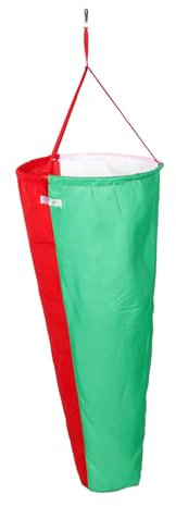 YARNOW Windsock Garten Deko Hängende Windfahne Aus Wasserdichtem Oxford Für Garten Terrasse Und Rasen Zeigt Windrichtung Und Stärke Farblich Sortiert