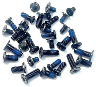 HSSDTECH Set Completo di Viti per Laptop per Lenovo IdeaPad Gaming 3 15IMH05 81Y4 IdeaPad Gaming 3 15IMH05 82CG IdeaPad Gaming 3 15ARH05 82EY Laptop Complete Set of Screws