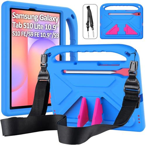 Funda Infantil para Samsung Galaxy Tab S10 Lite/ S10 FE/ S9 FE/ S9, Azul