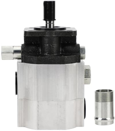 Generic Pompe Hydraulique de Fendeuse de Bûches en Aluminium, Pompe de Fendeuse de Bois à 2 étages économe en Carburant pour Machines et Fendeuses de Bûches