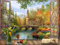 Vermont Christmas Company Autumn Church Jigsaw Puzzle 550 Piece Fall Puzzles for Adults - Randomly Shaped and Fully Interlocking Puzzle Pieces