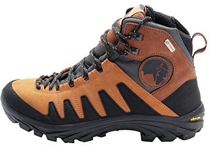Mishmi Takin Kameng Mid Event Waterproof Hiking Boot (EU 42 / US Women 10.5 / US Men 9.5, Sunset Orange)