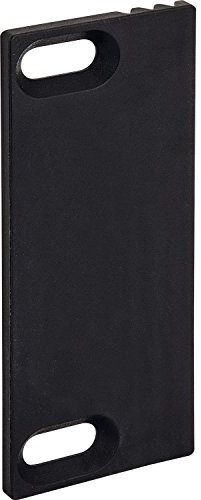 WSS Fallenauslaufplatte 32x80x3mm für Schließblech/E-Öffner Kunststoff schwarz