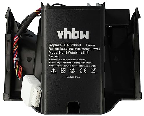 vhbw Akku Ersatz für Robomow MRK7005A für Rasenroboter Rasenmäher | (4000mAh, 25,6V, Li-Ion)