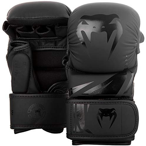 Venum, Challenger 3.0 Sparring Handschuhe, Unisex Erwachsene, L/XL, Schwarz/Schwarz