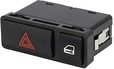 sourcingmap Hazard Warning Light Door Central Locking Switch for Auto Car
