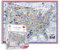 Map of USA Jigsaw 1000 Piece Puzzle