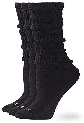HUE Damen U22684 Socken, Schwarz/Schwarz/Schwarz, Einheitsgröße