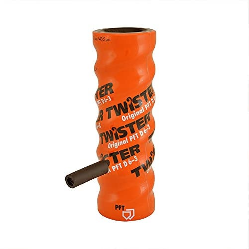 Knauf PFT Stator TWISTER D6-3 PIN, Schneckenmantel für Misch- und Förderpumpen vom Typ G 4 und G 5, 30 bar Betriebsdruck, für Materialien mit max. 3 mm Körnung, 273 mm lang, 90 mm Durchmesser