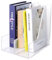 Schreibtisch-Organizer und Zubehör, transparenter Acryl-Zeitschriftenhalter, Akten-Organizer für Schreibtisch, Zeitschriftenständer, Schreibtisch-Buchaufbewahrung, unabhängig, 1 Platz, 2 Stück