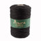 Corda 2mm Cotone (Nero), Filo per Macramè, Cordino per Borse a Uncinetto e Fai da te, Filato per Uncinetto e Ferri Made in Italy, BORGO DE’ PAZZI FIRENZE