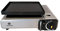 KEMPER - Gaskocher und Grillplatte 2-in-1, NOMADE 2200 W, Stahl, Gaskocher, Grillplatte, 26 x 23 cm