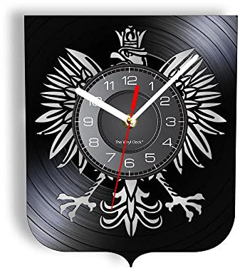 Smotly Vinyl Wanduhr Flying Eagle Logo Design Simulation Wanduhr Logo Sammlung Enthusiasten Wanduhr Geschenk