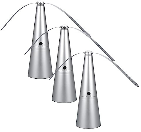 Ditanpu 3 Pièces Ventilateur Anti-Mouches, Ventilateur Anti-Insectes, Ventilateur Anti-Mouches Portable pour Les Tables, pour Éloigner Les Mouches Et Les Insectes des Aliments