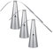 Ditanpu 3 Pièces Ventilateur Anti-Mouches, Ventilateur Anti-Insectes, Ventilateur Anti-Mouches Portable pour Les Tables, pour Éloigner Les Mouches Et Les Insectes des Aliments