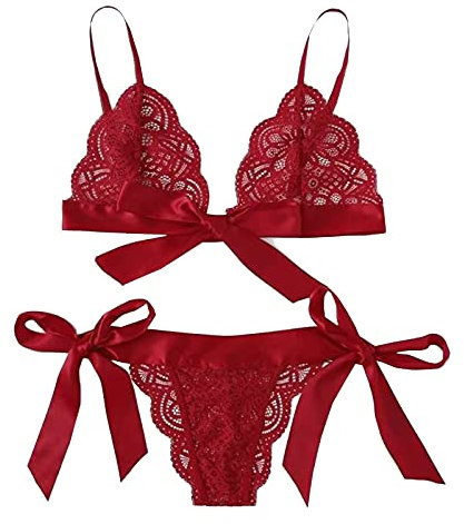 Spitze Negligee V-Ausschnitt Babydoll Damen Korsett Unterbrust häkeln Spitze Spitze Top up Slip up Unterwäsche Bikini Oberteil Netz Nachtwäsche Set Damen Kurz babydoll für schwangere pyjama set