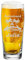 LUXENTU Bierglas mit Gravur, Willi Becher mit 0,5 Liter Eichung, Persönliche Lasergravur mit Name & Fußball-Motiv, Palmen & Strand