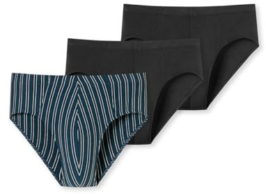 Schiesser Herren 3Pack Supermini-95/5 Essentials Slip, Sortiert 7_180841, 3XL