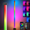 LED Stehlampe Wohnzimmer,Ecklampe RGB Dimmbar,LED Ecklampe,Dimmbar LED Standleuchte,Eckleuchten,Smart LED Stehlampe mit Fernbedienung,16 Millionen Farben,App Steuerung Musik Sync Timer für Zuhause