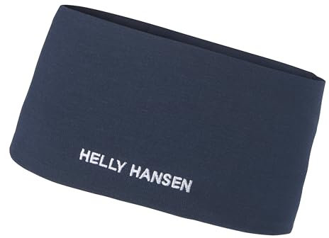 Helly-Hansen HH Light Stirnband – Uni Sport-Stirnbänder, vielseitiges Schweißband für Laufen, Yoga und Outdoor-Aktivitäten, 597 Marineblau, 1 Count (Pack of 1)