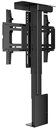 Motorized Tv Mount, Electric TV Lift with Remote Control Fits Most 42-70 Inch LED Screen Display, Can Be Hidden in A Cabinet