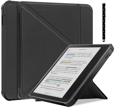 Acelie Coque Etui Housse de Protection pour Kobo Libra Color 7 Pouces eReader 2024