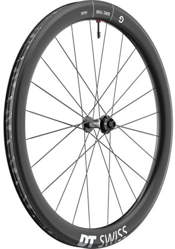 DT Swiss GRC 1100 DICUT 50 Vorderrad, 700c, 12 x 100 mm, Center-Lock, Schwarz