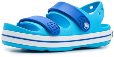 Crocs Crocband Cruiser Sandal, Venecian/Blue Bolt, 8 UK Niño, Perno azul veneciano, 24 EU
