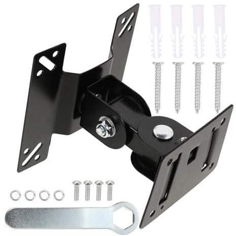 Monitor Stand, Robuste, drehbare Wand-Eckhalterung, Fester Halterungsständer for Fernseher und Monitore,for Home