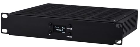 GeeekPi - Unité de ventilation à montage en rack 1U de 10 pouces avec 4 ventilateurs pour DeskPi RackMate T1/T0/T2/T0 Plus/T1 Plus/TL1